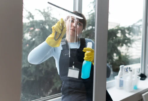 Nettoyage de vitres intérieures et extérieures à Luchy